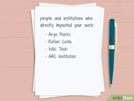 Image titled Write Acknowledgements for a Thesis Step 6