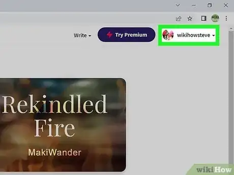 Image titled Delete Wattpad Account Step 2