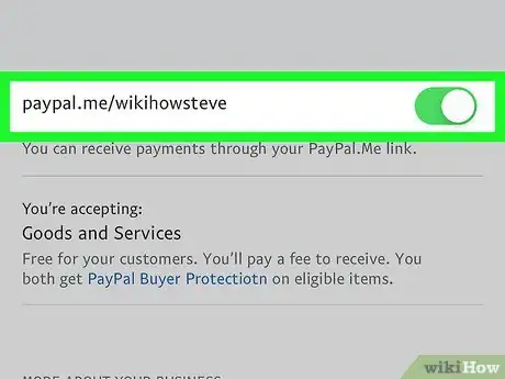 Image titled Change a PayPal.Me Link Step 4