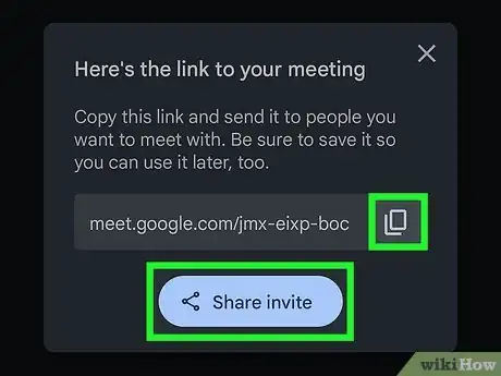 Image titled Create a Google Meet Link Step 13