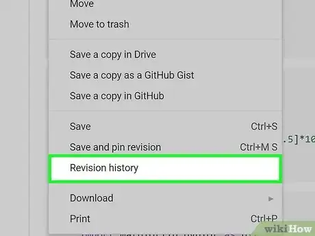 Image titled Undo in Google Colab Step 4