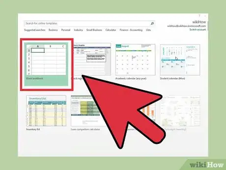 Image titled Create a Simple Checkbook Register With Microsoft Excel Step 2