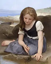 Le Crabe by William-Adolphe Bouguereau, 1869