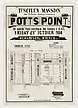 Tusculum, Potts Point - Richardson and Wrench - Victoria St, Tusculum St, Macleay St, Albert St, Manning St, 1904.