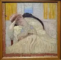 Misia Natanson seated in an armchair (1901)
