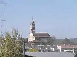 The church of St. Peter and St. Paul in L'Isle-d'Abeau