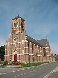 The church in Rainneville