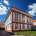 Parsonage from 1721 on Mírové Square