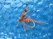 Red spinner, Trico Mayfly, aka Spinner, imitation