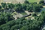 Czyżkówko Lock (Śluza Czyżkówko), bird eye view