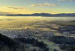 Image 9View from Šmarjetna Gora towards Škofja Loka