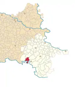 Location of Štitar in Croatia