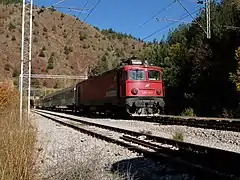 ŽS 461-013 on the Belgrade-Bar railway.