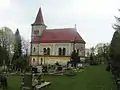 Chapel of Saint Vojtěch´s in Žamberk´s graveyard, built at expense of E. Albert