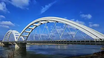 New Žeželj Bridge by Aleksandar Bojović in Novi Sad, 2018