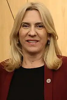 Bosnia and HerzegovinaŽeljka CvijanovićChairwoman of the Presidency