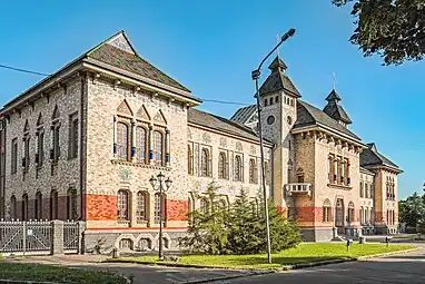 Ukrainian Art Nouveau - Poltava Reginal Administrative Building, Poltava, Ukraine, by Vasyl Krychevskyl, 1903-1907