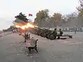 Gun salute platoon