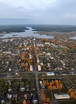 Aerial view of Kirs