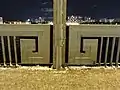 Fence of bridge