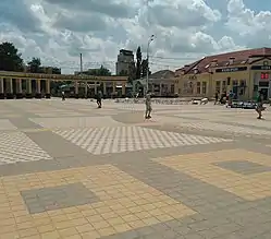 Alley in the City of Tikhoretsk