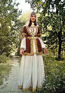 Bridal dress from Shamakh, 19th c.