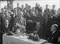 Wauchope speaking at Kfar HaHoresh 1936