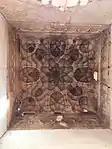 One of the muqarnas cupolas at the southern corners of the mosque