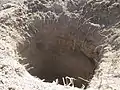 9000 years streak of mud  Eskandari Hafshejan hill