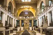 Image 1The Egyptian Museum, Cairo, showing some of its collection of ancient Egyptian antiquities