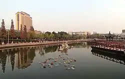 Longxi Park in the town of Dingshu&nbsp;[zh]