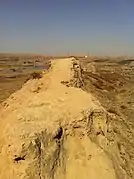 Ming Great Wall remnant, near Yinchuan