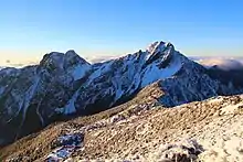 Yushan (玉山) during winter season
