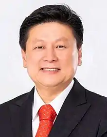 Taiwan's Legislator and Magistrate of Hualien County Fu Kun-chi (MPA)