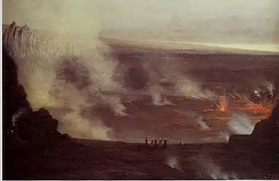 Kilauea Volcano  William Pinkney Toler, c.&nbsp;1860s