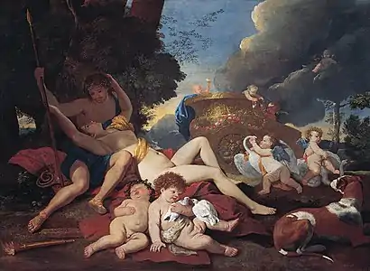 Venus and Adonis, c. 1628–1629, Kimbell Art Museum