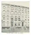 The first Harvard Club of New York, a leased brownstone at 11 West 22nd Street.