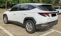 Rear view (LWB)