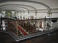Interior of the church from the choir loft