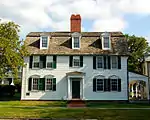 109 Elm Street, Northampton, MA.  Built c.&nbsp;1725.  Georgian style.