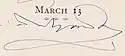 Lobsang Trinley Lhündrub Chökyi Gyaltsen ཆོས་ཀྱི་རྒྱལ་མཚན's signature