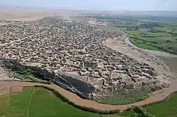 VIew of Khwaja Bahauddin's urban center