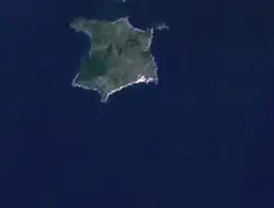 Satellite image of Reyneke Island