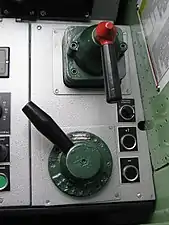ČD brake controller and brake valve (Czech Republic)