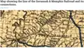Map published 1872. Shows Portersville in Tipton County.