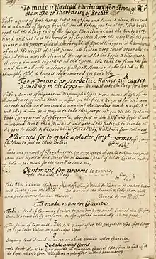 Image 2518th-century medical remedies collected by a British Gentry family (from History of medicine)