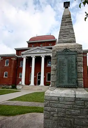 Ashe County Courthouse in Jefferson