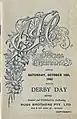 Front page 1943 AJC Colin Stephen Stakes racebook.