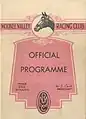 Front cover of the 1944 Moonee Valley Stakes racebook.
