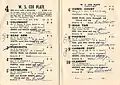 Starters and results of the 1948 W. S. Cox Plate showing the winner, Carbon Copy.
